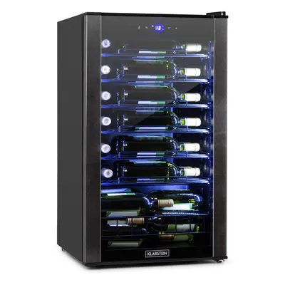 Klarstein Vinomatica Uno nevera para vinos 95L Panel de control táctil 85W °C