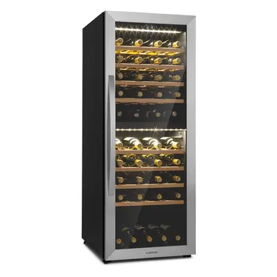 Klarstein Vinamour Duo nevera para vinos litros - °C zonas de refrigeración