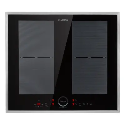 Klarstein Delicatessa Prime Placa de inducción zonas 7000W temporizador color negro