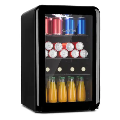 Klarstein PopLife Nevera para bebidas frigorífico litros de capacidad de a °C diseno retro LED