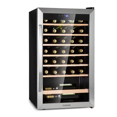 Klarstein Vinamour Duo nevera para vinos zonas L/36 botellas 4-18°C Touch