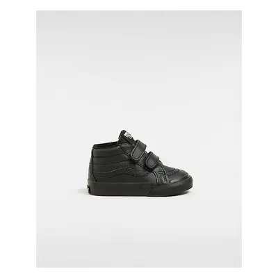 VANS Zapatillas Sk8-mid Reissue Con Cierre Adherente Para Niños Pequeños (1-4 Años) (black/mono)