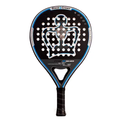 Pala de Pádel Black Crown Piton Silver