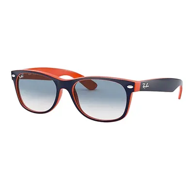 Ray-Ban NEW WAYFARER COLOR MIX Gafas de sol Azul sobre Naranja Montura Azul Lentes