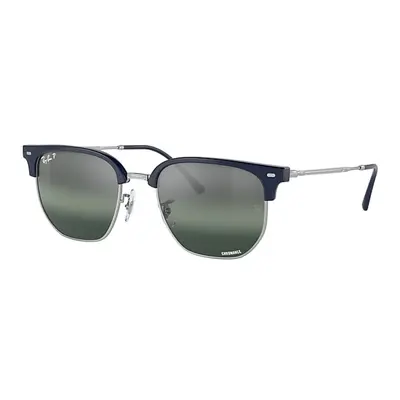 Ray-Ban NEW CLUBMASTER Gafas de sol Plateado Montura Plateado Lentes polarizados