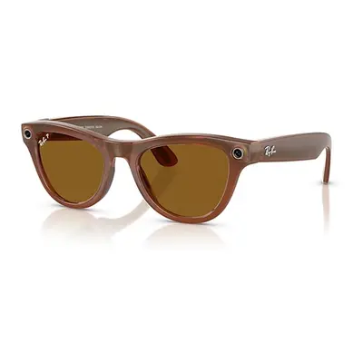 Ray-Ban RAY-BAN | META SKYLER Caramelo Montura Marrón Lentes polarizados