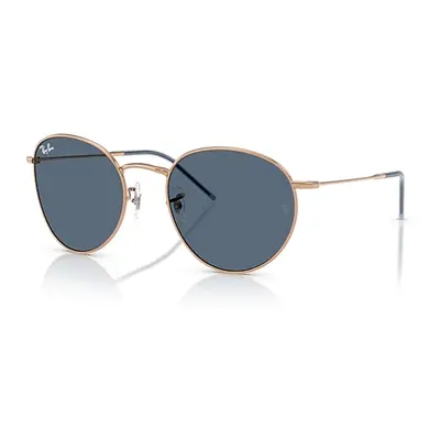 Ray-Ban ROUND REVERSE Gafas de sol Rose Gold Montura Azul Lentes