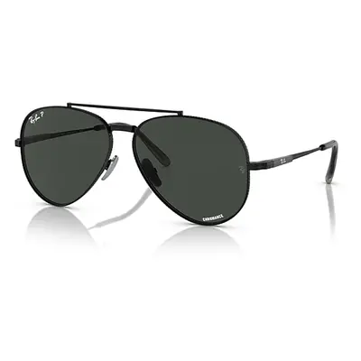 Ray-Ban AVIATOR II TITANIUM Gafas de sol Negro Montura Gris Lentes polarizados