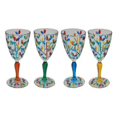 Set De Copas De Vino De Cristal