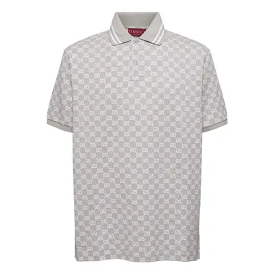 Polo De Algodón Piqué Con Jacquard