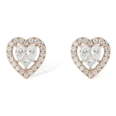 Pendientes De Oro 18kt Y Diamantes