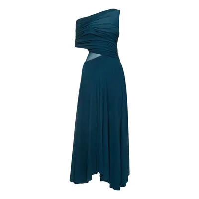 Vestido Midi De Tul Stretch