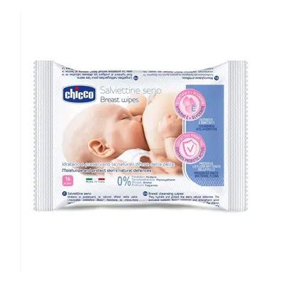 CHICCO toallitas limpiadoras de senos 16uds