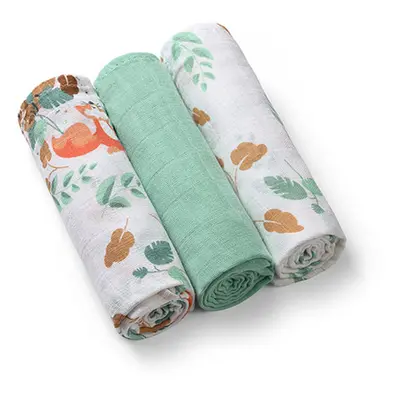 BABYONO Pañales de muselina Super Soft piezas - Menta, 70x70 cm