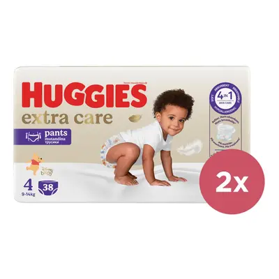 2x HUGGIES® calzoncitos desechables para pañales calzoncillos Extra Care (9-14 kg) piezas