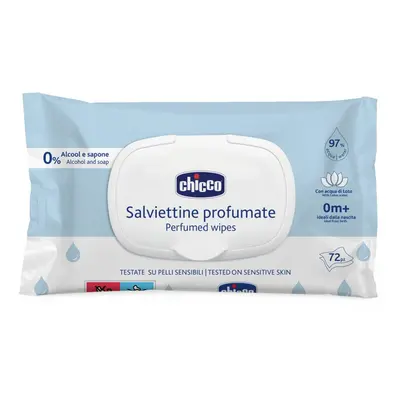 CHICCO toallitas húmedas infantiles suavemente perfumadas 72uds