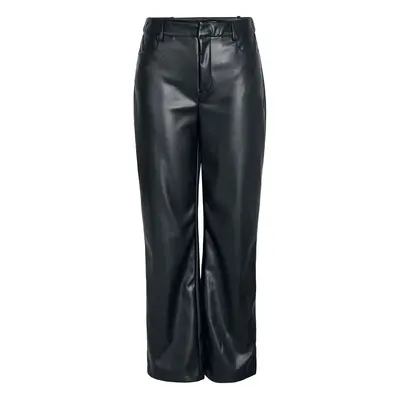 Pantalones de cuero de imitación de Noisy May - Andy Yolanda PU - para Mujer - Negro