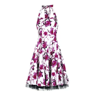 Vestidos de longitud media Rockabilly de H&R London - Vestido Floral Rosas - XS 3XL - para Mujer