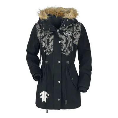 Chaqueta de Invierno de Amon Amarth - EMP Signature Collection - para Mujer - Negro