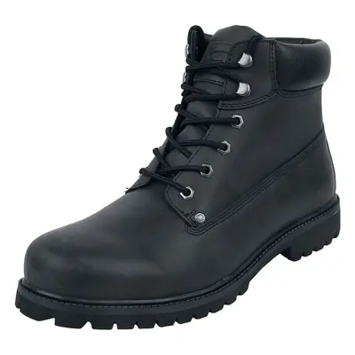 Botas de R.E.D. by EMP - Botas negras de cordones - EU42 EU46 - para Hombre - Negro