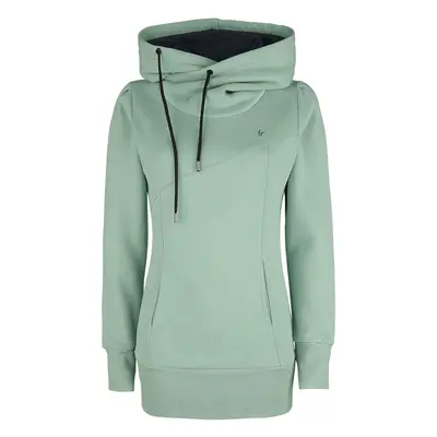 Sudadera con capucha de Forplay - Adele XXL - para Mujer - Menta