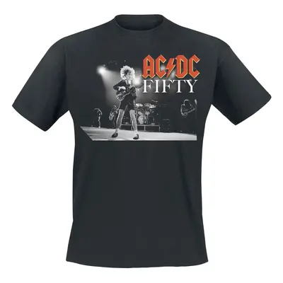 Camiseta de AC/DC - Fifty Live - M 3XL - para Hombre - Negro