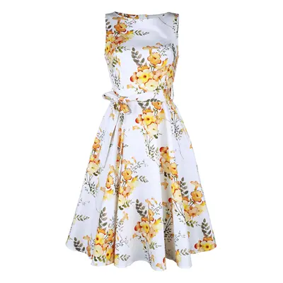 Vestidos de longitud media Rockabilly de H&R London - Brooke Floral Swing - XS 4XL - para Mujer 