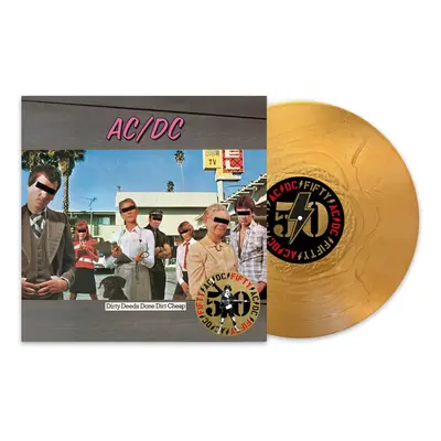 LP de AC/DC - Dirty deeds done cheap - para