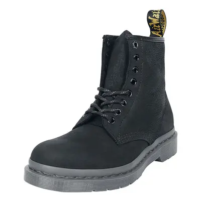 Botas de Dr. Martens - 1460 - Black Milled Nubuck Wp - EU36 EU37 - para Negro