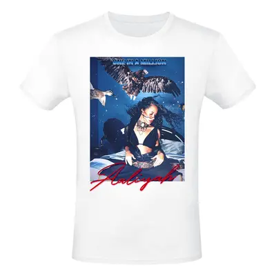 Camiseta de Aaliyah - One In A Million - S XXL - para Hombre - Blanco