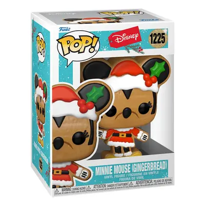 Micky & Minnie - Figura vinilo Disney Holiday - Minnie Mouse (Gingerbread) no. 1225 - ¡Funko Pop