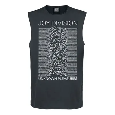 Top tirante ancho de Joy Division - Unknown pleasures XXL - para Hombre - Gris marengo