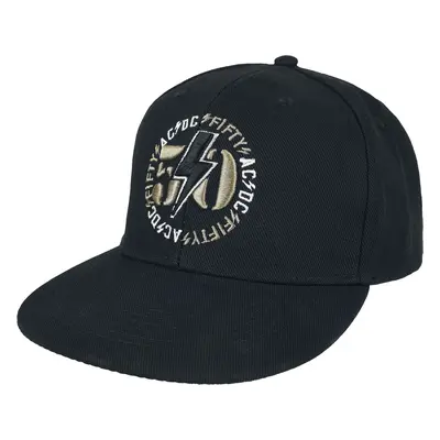 Gorra de AC/DC - PWR UP - Fifty Hipster - para Negro