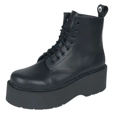 Botas Gótico de Altercore - Adara Vegan - EU37 EU41 - para Mujer - Negro