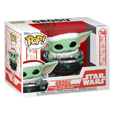 Star Wars - Figura vinilo The Mandalorian Grogu Pram (Holiday) 746 - ¡Funko Pop! - Funko Shop Eu