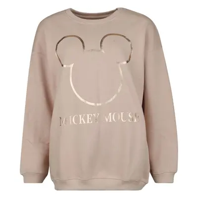 Sudadera Disney de Micky & Minnie - Mickey Mouse - Oversized - S XXL - para Mujer - Rosa