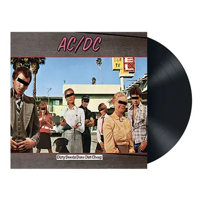 LP de AC/DC - Dirty deeds done dirt cheap - para