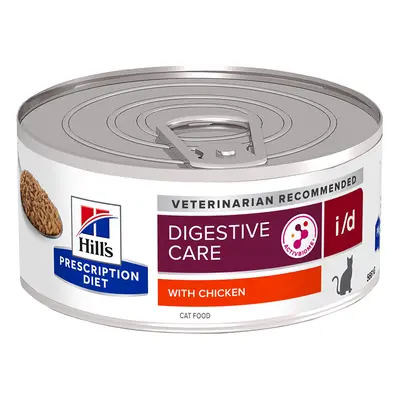 Hill's i/d Prescription Diet Digestive Care latas para gatos - 24 x 156 g