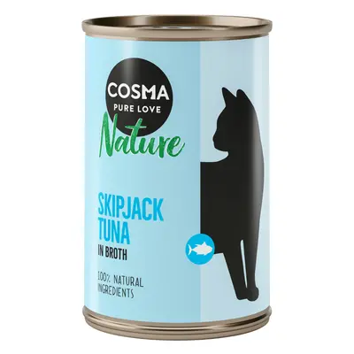 Cosma Nature 12 x 140 g - Pack Ahorro - Atún skipjack