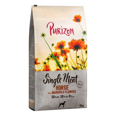 Purizon 2 x 12 kg pienso para perros - Pack Ahorro - Single Meat Adult caballo con boniato y flo