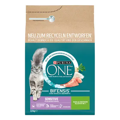 PURINA ONE Sensitive pienso para gatos - 2,8 kg