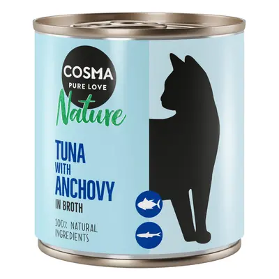 Cosma Nature 12 x 280 g - Pack Ahorro - Atún con anchoas