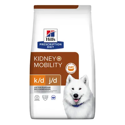 Hill's k/d + Mobility Prescription Diet pienso para perros - 2 x 12 kg - Pack Ahorro