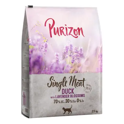 Purizon Single Meat / Coldpressed 2,5 kg para gatos ¡a precio especial! - Single Meat con pato y