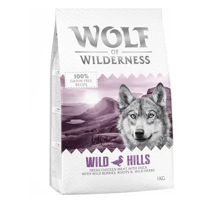 Wolf of Wilderness Wild Hills con pato, sin cereales - 5 x 1 kg