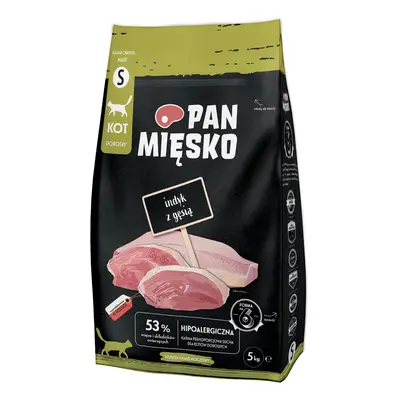 Pan Mięsko Cat Small pavo con oca - 5 kg