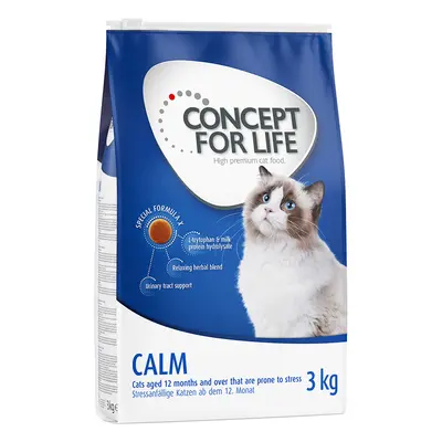 Concept for Life Adult 3 kg pienso para gatos: ¡15 % de descuento! - Calm