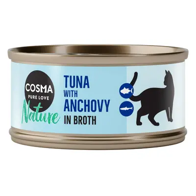 Cosma Nature 48 x 70 g - Pack Ahorro - Atún con anchoas