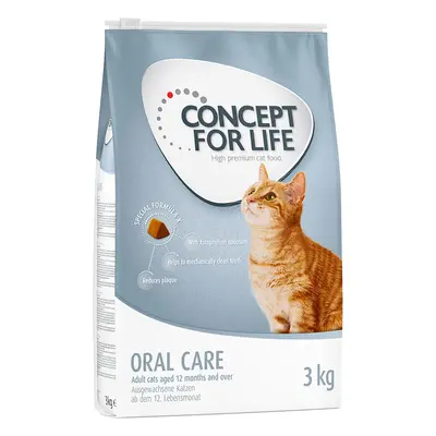 Concept for Life Adult 3 kg pienso para gatos: ¡15 % de descuento! - Oral Care