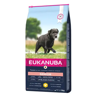 Eukanuba 15 kg pienso para perros en oferta: 13 + 2 kg ¡gratis! - Caring Senior razas grandes